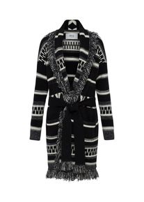 Replay, Damen Strickjacke, Schwarz / Weiß