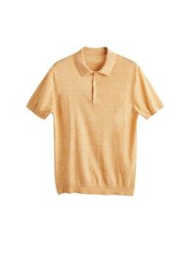 Mango Man, Herren Poloshirt 'Andrew', Orangemeliert