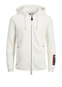 Jack & Jones JACK & JONES, Herren Hoodie, Wei&szlig;