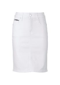 Tommy Jeans, Damen Jeansrock, Wei&szlig;