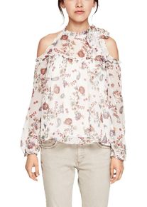 s.Oliver RED LABEL, Damen Bluse, Mischfarben / Weiß