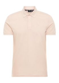 J. Lindeberg J.Lindeberg, Herren Poloshirt 'Troy Clean Pique', Champagner