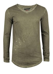 Trueprodigy, Herren Shirt 'Boomer', Khaki
