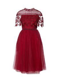 Chi Chi London, Damen Kleid 'Yeliz', Blutrot