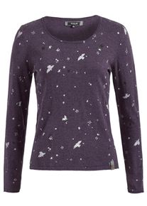 Khujo, Damen Pullover 'AISURA', Lila / Dunkellila