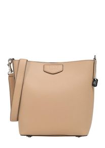 DKNY, Damen Schultertasche 'SULLIVAN-BUCKET', Beige / Rosa