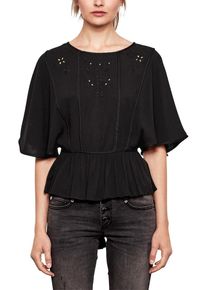 Q/S Designed By, Damen Tunika, Schwarz