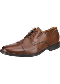 Clarks, Herren Schnürschuhe 'Tilden Cap', Braun
