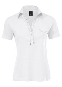 Heine, Damen Polo-Shirt, Weiß