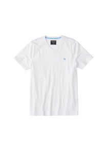 Abercrombie & Fitch Abercrombie & Fitch, Herren Shirt 'VNECK NEUTRAL', Wei&szlig;