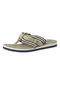 Tamaris, Damen Sandale 'Anhänger', Beige / Schwarz