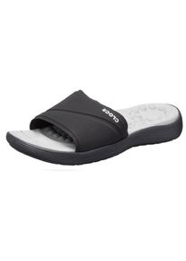 Crocs, Damen Pantolette 'Reviva Slide', Schwarz
