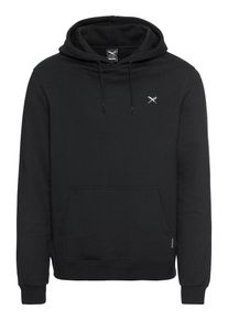 Iriedaily, Herren Hoodie 'Mini Flag Hoody', Schwarz