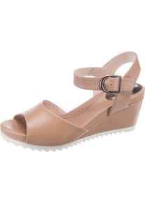 Gerry Weber, Damen Sandaletten, Ecru / Wei&szlig;
