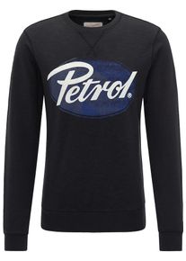 PETROL INDUSTRIES, Herren Sweater, Schwarz / Wei&szlig;