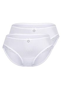 Sassa Mode Sassa, Damen Slip 'DIRNDL III', Wei&szlig;