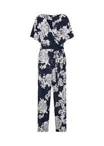 Object, Damen Overall 'OBJCAMELIA 2/4 JUMPSUIT', Dunkelblau