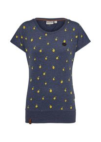 Naketano, Damen Shirt, Marine / Gelb