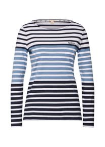 Barbour, Damen Shirt 'Tellin', Navy / Hellblau / Weiß