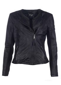 Maze, Damen Lederjacke 'Rivera', Schwarz