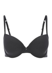 Esprit, Damen Klassischer T-Shirt-BH, Grau / Schwarz