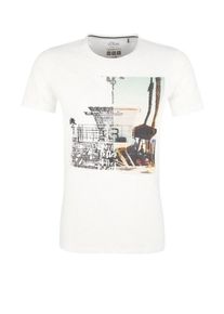 s.Oliver RED LABEL, Herren T-Shirt, Wei&szlig;