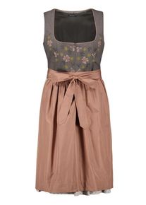 SAMOON, Damen Kleid, Hellbeige / Zitrone / Basaltgrau / Schwarz / Weiß