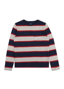 GAP, Longsleeve, Dunkelblau / Grau / Rot