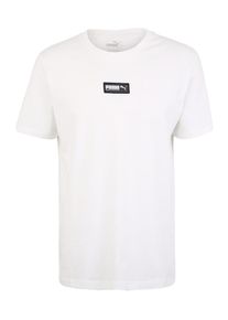 Puma, Herren Shirt 'Fusion Tee', Schwarz / Wei&szlig;