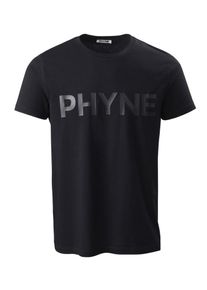 PHYNE, Herren T-Shirt, Grau / Schwarz