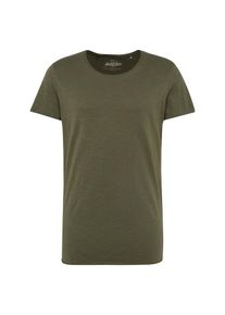 Jack & Jones JACK & JONES, Herren T-Shirt 'JJEBAS TEE SS U-NECK NOOS', Oliv