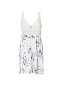 Triumph, Damen Nachthemd 'Amourette Spotlight', T&uuml;rkis / Naturwei&szlig;