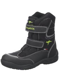 Kangaroos, Winterstiefel LENOXX, TEX, Limette / Schwarz