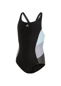 adidas Performance, Mädchen Badeanzug, Grau / Schwarz