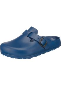 Birkenstock, Damen Pantoletten 'Boston' schmal, Blau