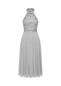 LACE & BEADS LACE & BEADS, Damen Kleid 'Cecilia Midi', Grau