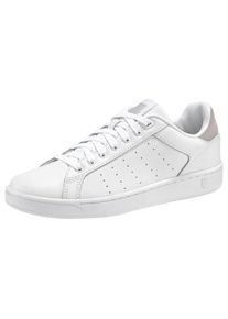 K-Swiss, Herren Sneaker 'Clean Court CMF', Taupe / Wei&szlig;