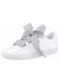 Puma, Damen Sneaker 'Basket Heart Wos', Wei&szlig;