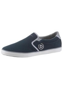 Bugatti, Herren Slip-On 'Alfa', Marine / Grau
