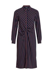 Object, Damen Kleid, Nachtblau / Pastellrot