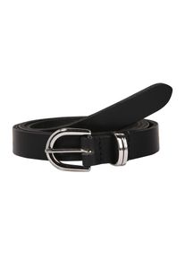 Esprit, Damen Ledergürtel 'Denim', Schwarz