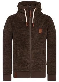 Naketano, Herren Kapuzenjacke 'Der Gedudelte Pimped', Braun