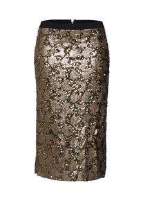 Pop Copenhagen, Damen Rock, Champagner / Schwarz