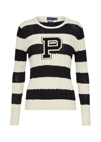 Polo Ralph Lauren, Damen Pullover, Creme / Schwarz