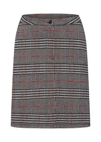Object, Damen Rock 'OBJCAYENNE SWEAT SKIRT', Grau / Rot