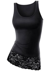 Lascana, Damen Longtop, Schwarz