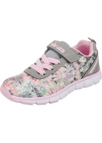 Lico, M&auml;dchen Sneakers Low 'Sunflower VS', Grau / Rosa