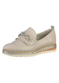 Marco Tozzi, Damen Slipper, Creme