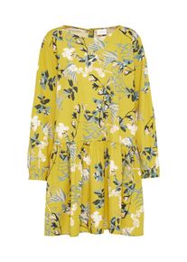 Vila, Damen Kleid 'SEPHORA', Gelb / Mischfarben