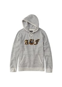 Abercrombie & Fitch Abercrombie & Fitch, Herren Sweatshirt 'SKULL LOGO POPOVER', Grau